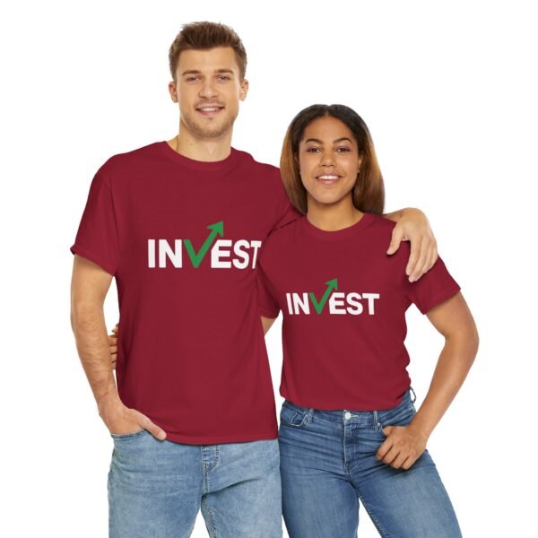 Invest Motivational T-Shirt | Unisex Cotton Tee | Financial Growth Shirt - Image 71
