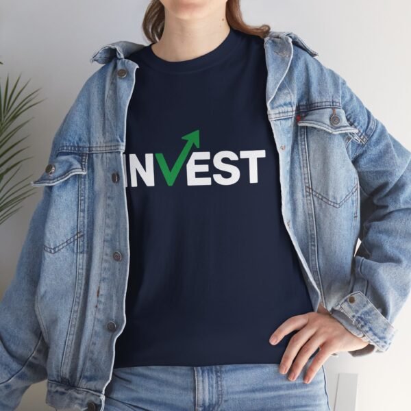 Invest Motivational T-Shirt | Unisex Cotton Tee | Financial Growth Shirt - Image 58