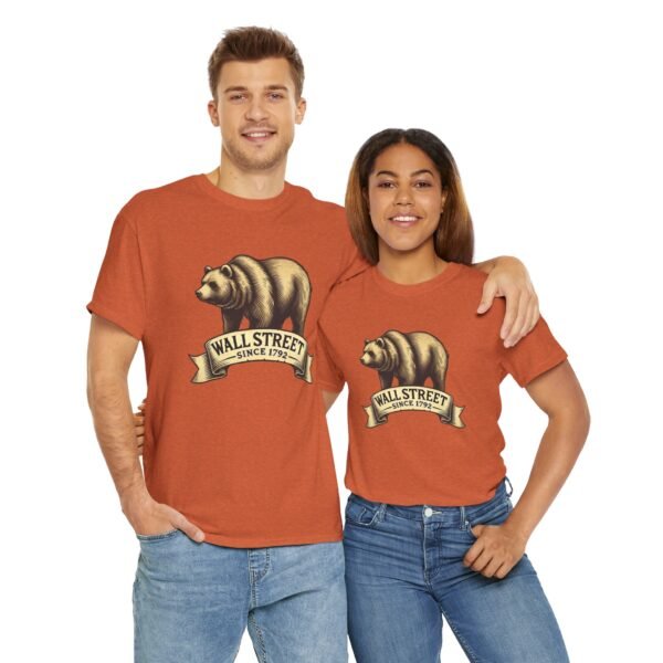 "Wall Street Bear – Since 1792" | Trader T-Shirt Trading T-Shirt - Image 17