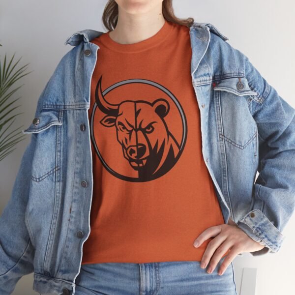 "Wall Street Bull & Bear" | Minimalist Trader T-Shirt Trading T-Shirt - Image 10