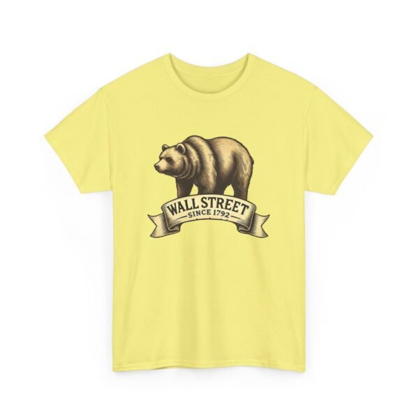 "Wall Street Bear – Since 1792" | Trader T-Shirt Trading T-Shirt - Image 37