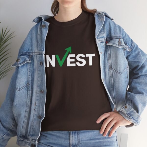 Invest Motivational T-Shirt | Unisex Cotton Tee | Financial Growth Shirt - Image 22