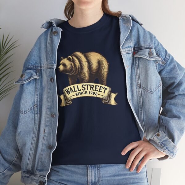 "Wall Street Bear – Since 1792" | Trader T-Shirt Trading T-Shirt - Image 76