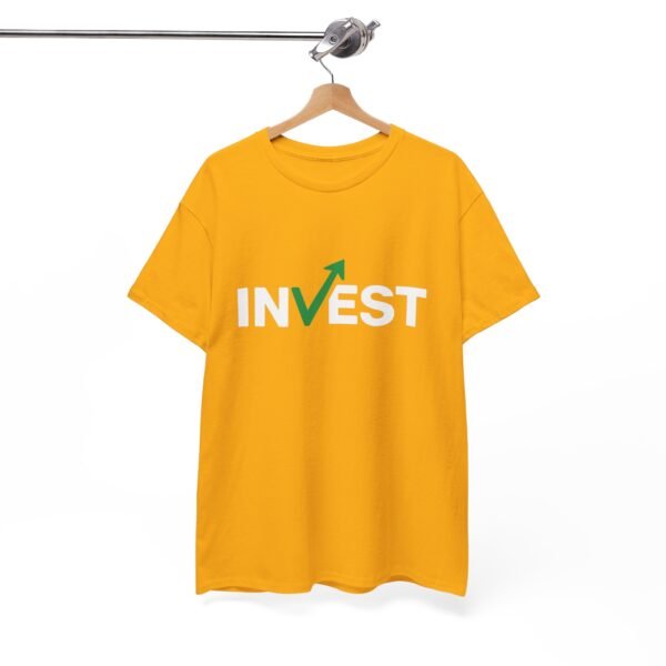 Invest Motivational T-Shirt | Unisex Cotton Tee | Financial Growth Shirt - Image 9