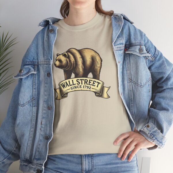 "Wall Street Bear – Since 1792" | Trader T-Shirt Trading T-Shirt - Image 22