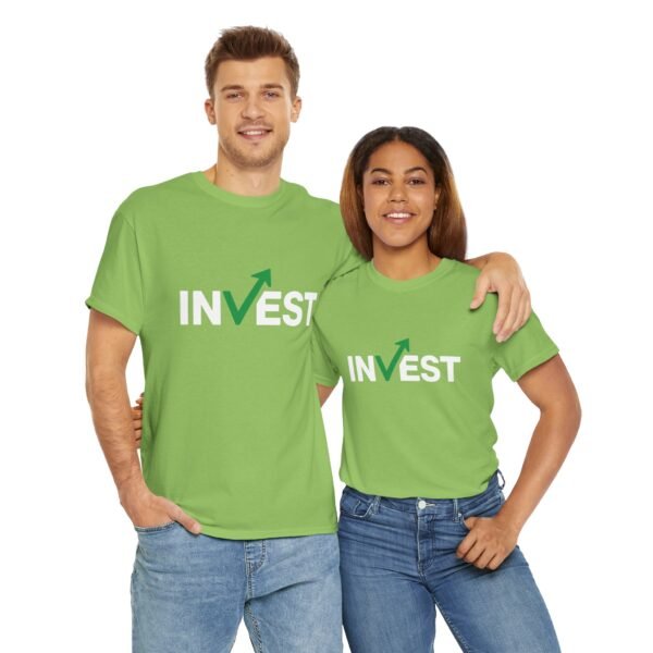 Invest Motivational T-Shirt | Unisex Cotton Tee | Financial Growth Shirt - Image 35