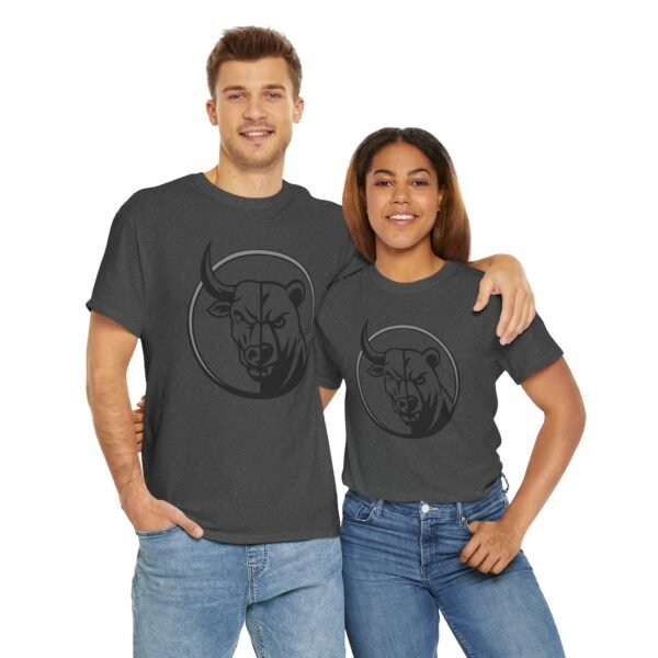 "Wall Street Bull & Bear" | Minimalist Trader T-Shirt Trading T-Shirt - Image 47