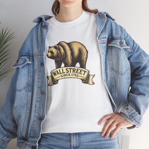 "Wall Street Bear – Since 1792" | Trader T-Shirt Trading T-Shirt - Image 10