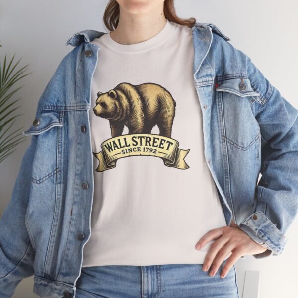 "Wall Street Bear – Since 1792" | Trader T-Shirt Trading T-Shirt - Image 28