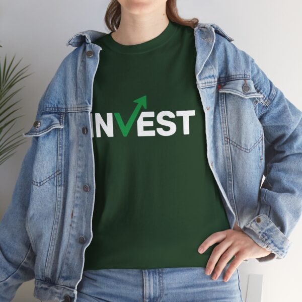 Invest Motivational T-Shirt | Unisex Cotton Tee | Financial Growth Shirt - Image 40