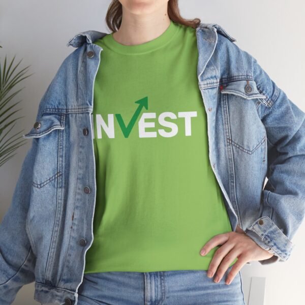 Invest Motivational T-Shirt | Unisex Cotton Tee | Financial Growth Shirt - Image 34