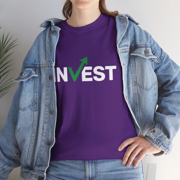 Invest Motivational T-Shirt | Unisex Cotton Tee | Financial Growth Shirt - Image 64