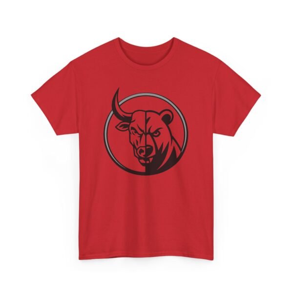"Wall Street Bull & Bear" | Minimalist Trader T-Shirt Trading T-Shirt - Image 61
