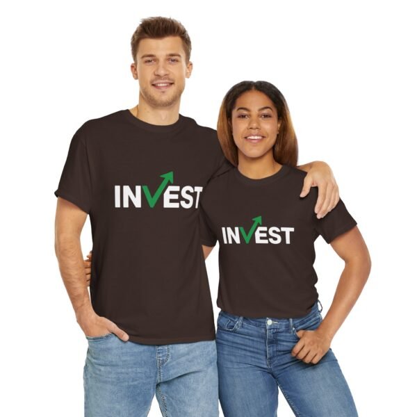 Invest Motivational T-Shirt | Unisex Cotton Tee | Financial Growth Shirt - Image 23