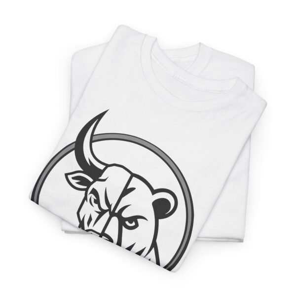 "Wall Street Bull & Bear" | Minimalist Trader T-Shirt Trading T-Shirt - Image 2