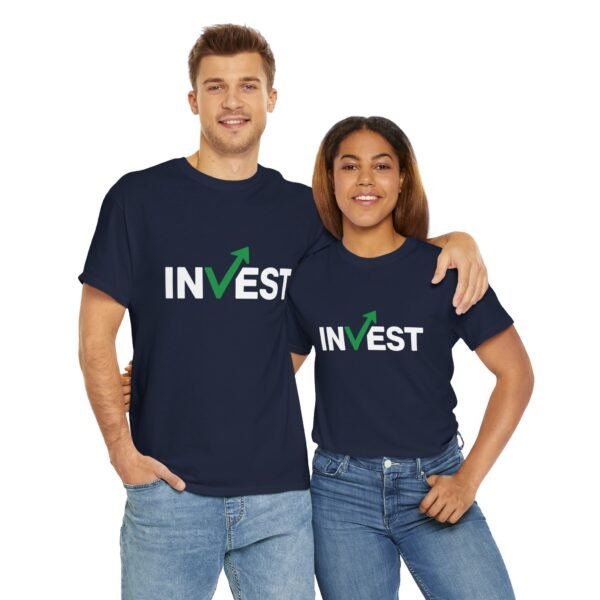Invest Motivational T-Shirt | Unisex Cotton Tee | Financial Growth Shirt - Image 59