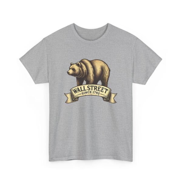 "Wall Street Bear – Since 1792" | Trader T-Shirt Trading T-Shirt - Image 31