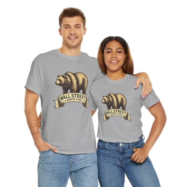 "Wall Street Bear – Since 1792" | Trader T-Shirt Trading T-Shirt - Image 35