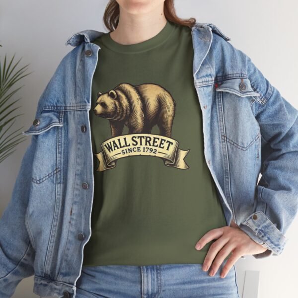 "Wall Street Bear – Since 1792" | Trader T-Shirt Trading T-Shirt - Image 46
