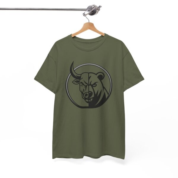 "Wall Street Bull & Bear" | Minimalist Trader T-Shirt Trading T-Shirt - Image 27