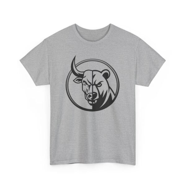 "Wall Street Bull & Bear" | Minimalist Trader T-Shirt Trading T-Shirt - Image 19