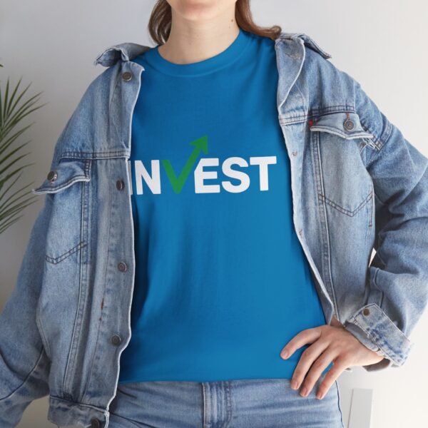 Invest Motivational T-Shirt | Unisex Cotton Tee | Financial Growth Shirt - Image 52