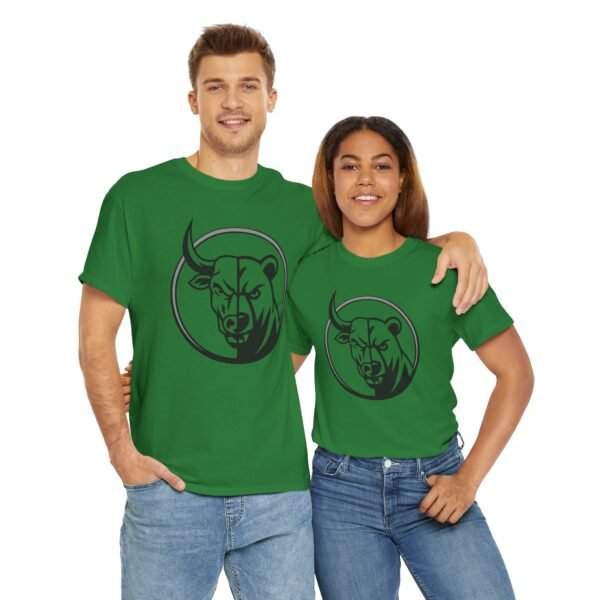 "Wall Street Bull & Bear" | Minimalist Trader T-Shirt Trading T-Shirt - Image 35