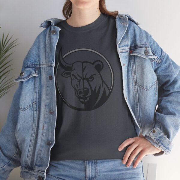 "Wall Street Bull & Bear" | Minimalist Trader T-Shirt Trading T-Shirt - Image 58