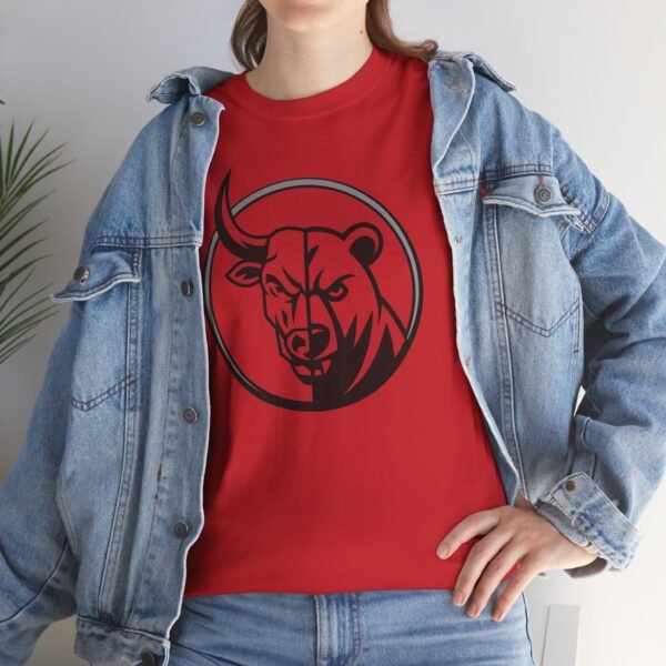 "Wall Street Bull & Bear" | Minimalist Trader T-Shirt Trading T-Shirt - Image 64