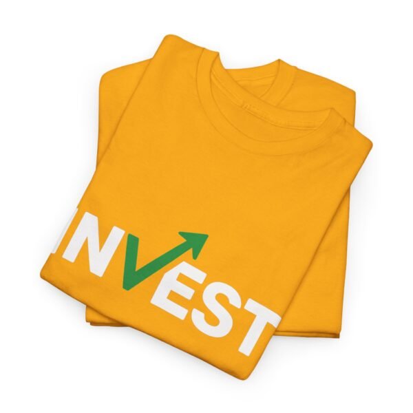Invest Motivational T-Shirt | Unisex Cotton Tee | Financial Growth Shirt - Image 8