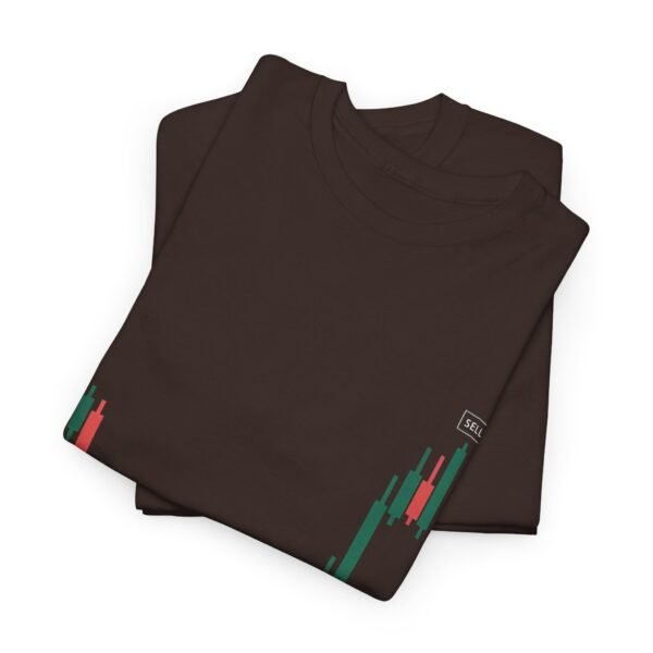 Buy Low Sell High T-Shirt | Unisex Trading Tee | Candlestick Chart Design - Image 8