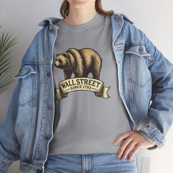 "Wall Street Bear – Since 1792" | Trader T-Shirt Trading T-Shirt - Image 34