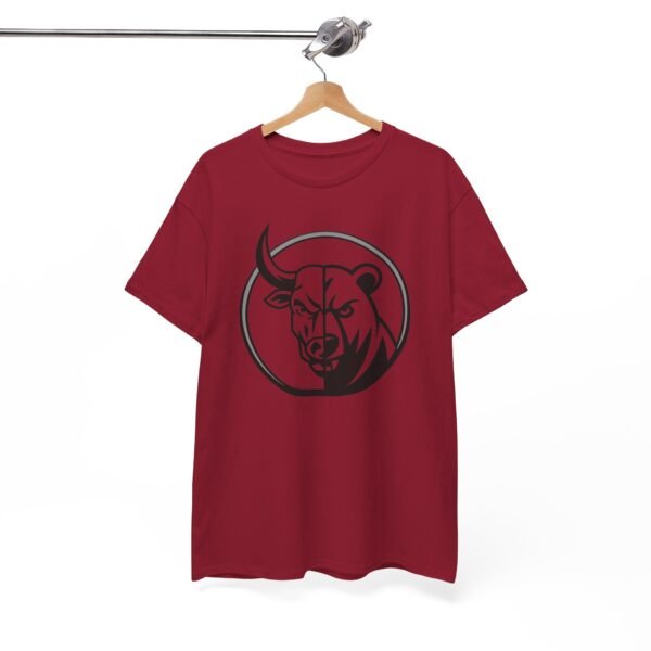 "Wall Street Bull & Bear" | Minimalist Trader T-Shirt Trading T-Shirt - Image 69