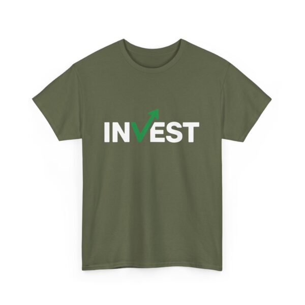 Invest Motivational T-Shirt | Unisex Cotton Tee | Financial Growth Shirt - Image 25