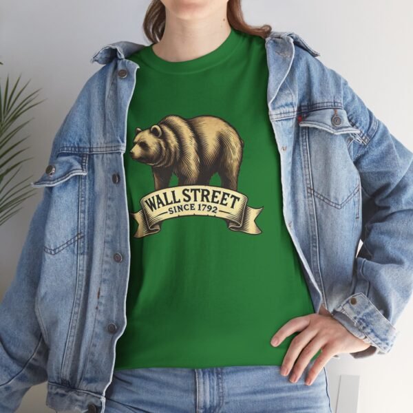 "Wall Street Bear – Since 1792" | Trader T-Shirt Trading T-Shirt - Image 58