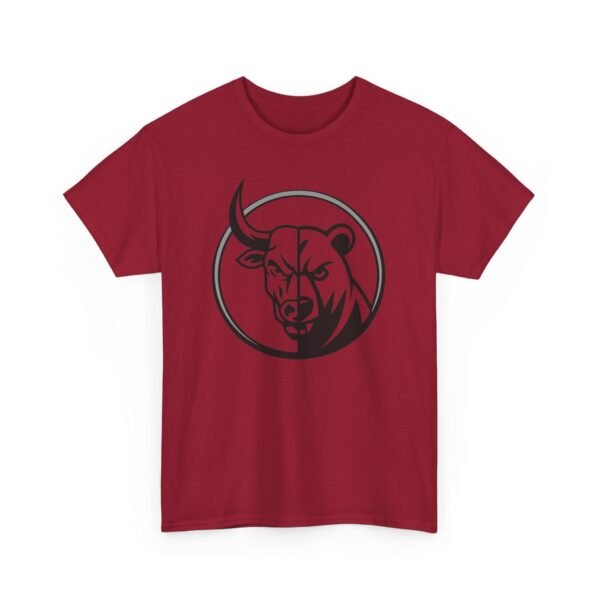 "Wall Street Bull & Bear" | Minimalist Trader T-Shirt Trading T-Shirt - Image 67