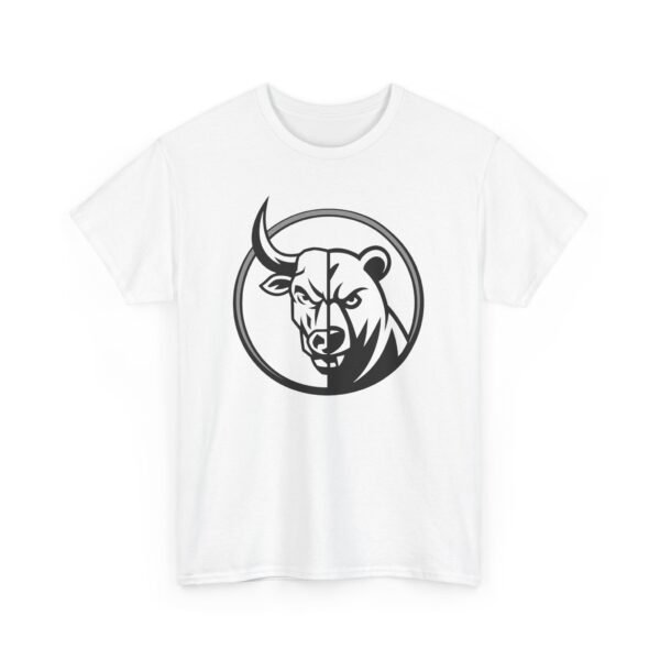 "Wall Street Bull & Bear" | Minimalist Trader T-Shirt Trading T-Shirt