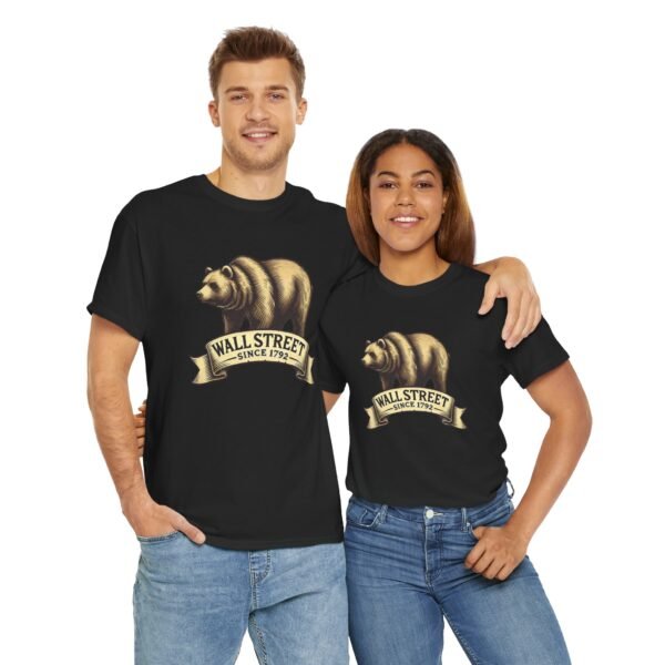 "Wall Street Bear – Since 1792" | Trader T-Shirt Trading T-Shirt - Image 5