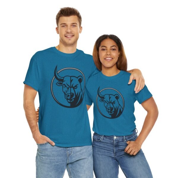 "Wall Street Bull & Bear" | Minimalist Trader T-Shirt Trading T-Shirt - Image 53