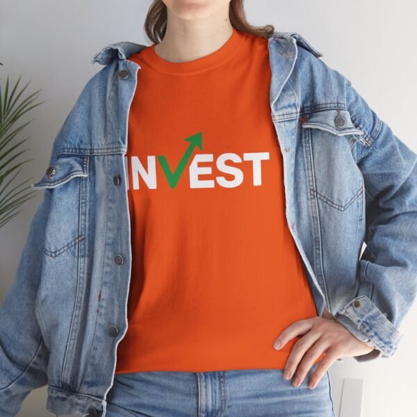 Invest Motivational T-Shirt | Unisex Cotton Tee | Financial Growth Shirt - Image 16