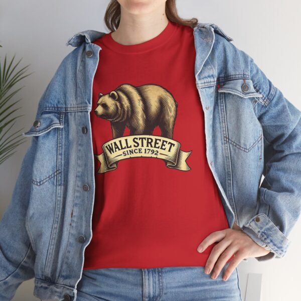 "Wall Street Bear – Since 1792" | Trader T-Shirt Trading T-Shirt - Image 82