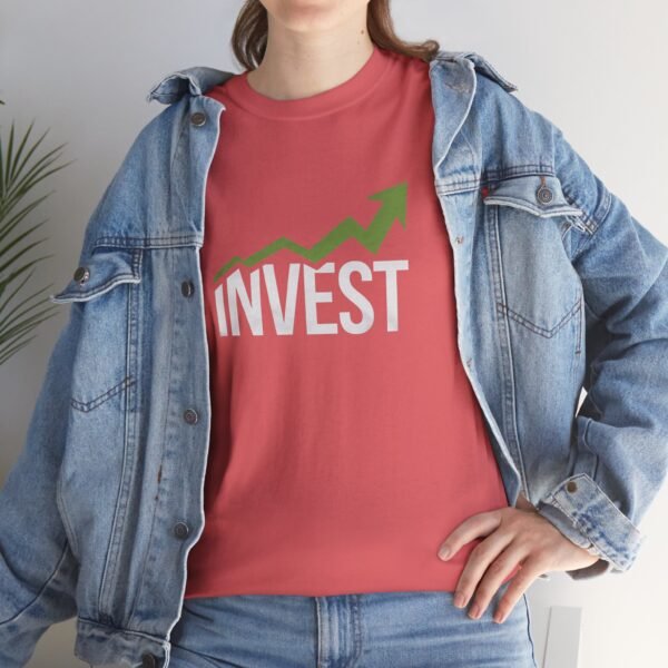 Invest Graphic T-Shirt | Unisex Cotton Tee | Motivational Investment Shirt - Image 10