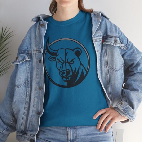 "Wall Street Bull & Bear" | Minimalist Trader T-Shirt Trading T-Shirt - Image 52