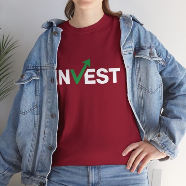 Invest Motivational T-Shirt | Unisex Cotton Tee | Financial Growth Shirt - Image 70