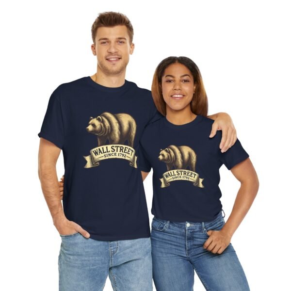 "Wall Street Bear – Since 1792" | Trader T-Shirt Trading T-Shirt - Image 77
