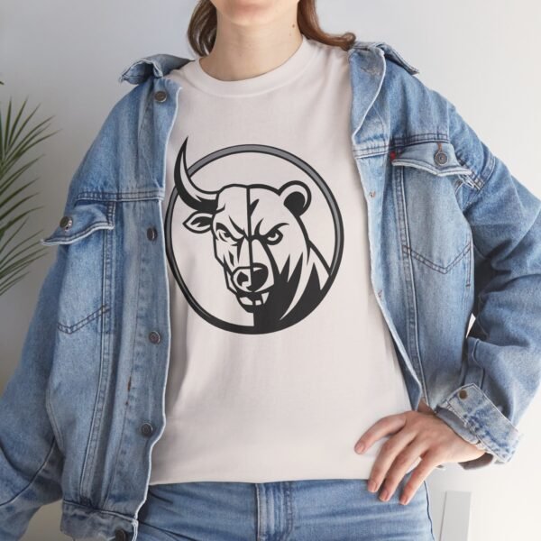 "Wall Street Bull & Bear" | Minimalist Trader T-Shirt Trading T-Shirt - Image 16