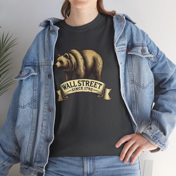 "Wall Street Bear – Since 1792" | Trader T-Shirt Trading T-Shirt - Image 64