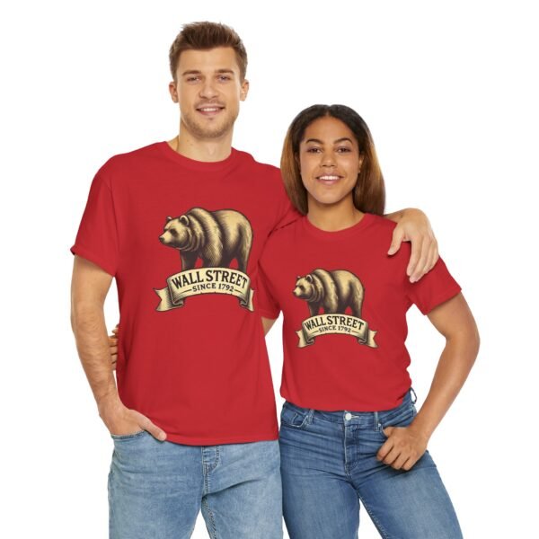 "Wall Street Bear – Since 1792" | Trader T-Shirt Trading T-Shirt - Image 83