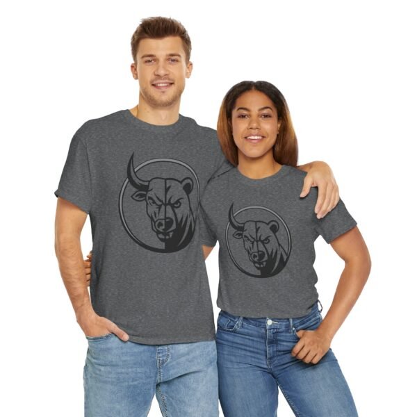 "Wall Street Bull & Bear" | Minimalist Trader T-Shirt Trading T-Shirt - Image 41