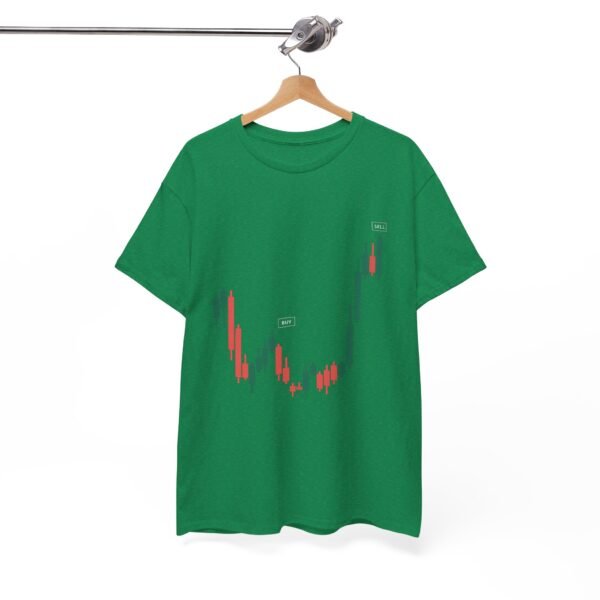 Buy Low Sell High T-Shirt | Unisex Trading Tee | Candlestick Chart Design - Image 33